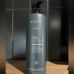 PRO SIZE Monat Black Shampoo + Conditioner with Rejuveniqe 32oz - New!